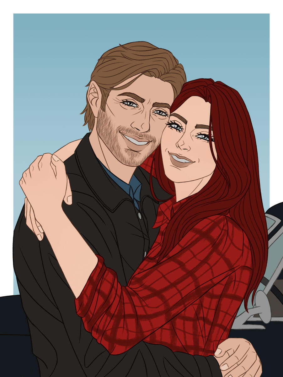 Color + simple backgound